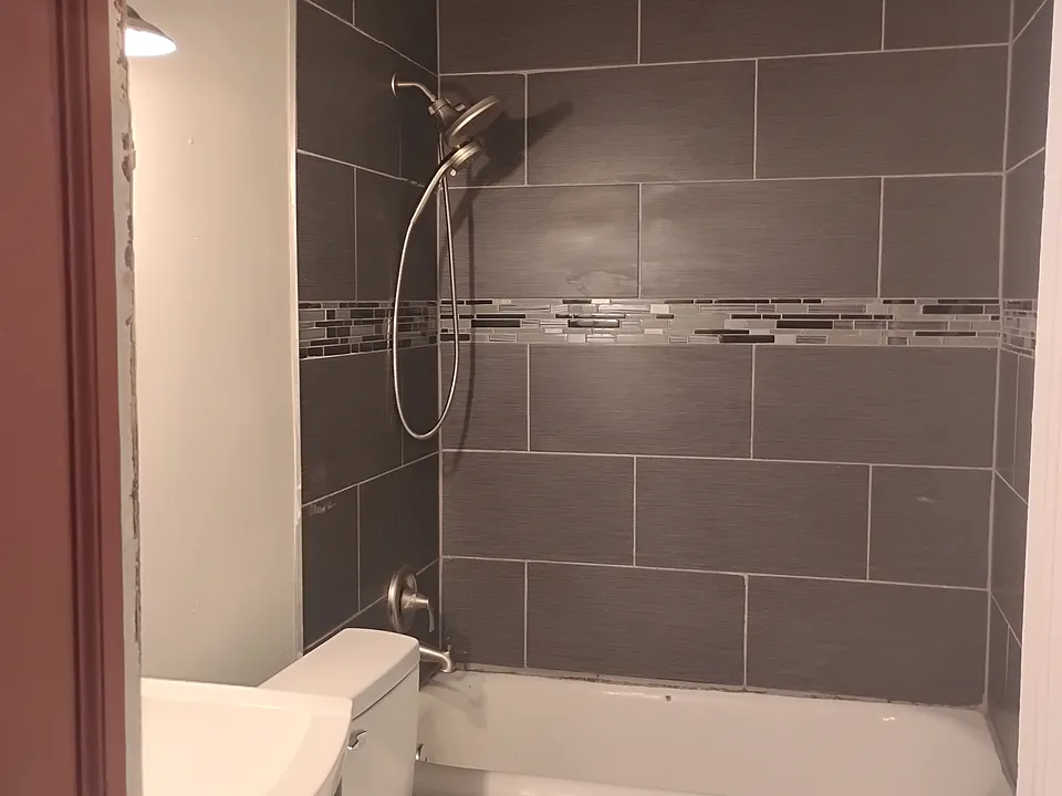 Bathroom in one of the 2 units for rent