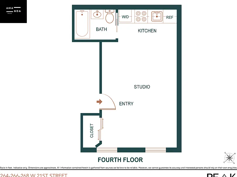 266 W 21st St #1W — Photo 2
