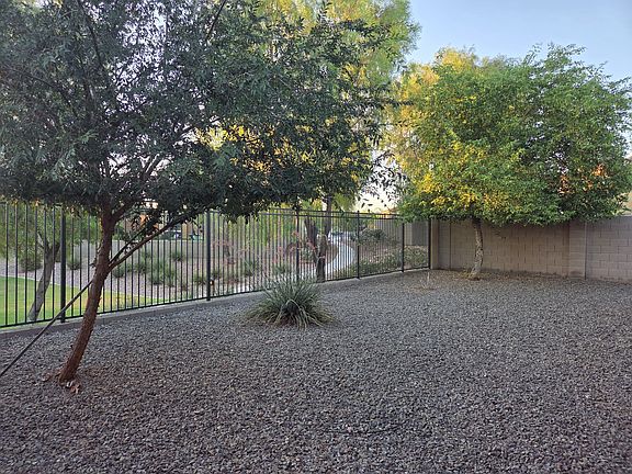 Backyard and view