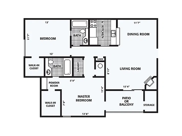 Floor plan Dove