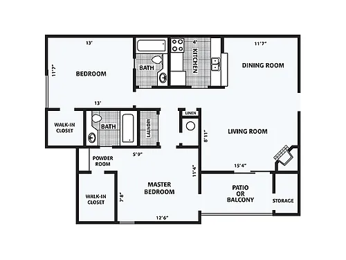 Floor plan Dove
