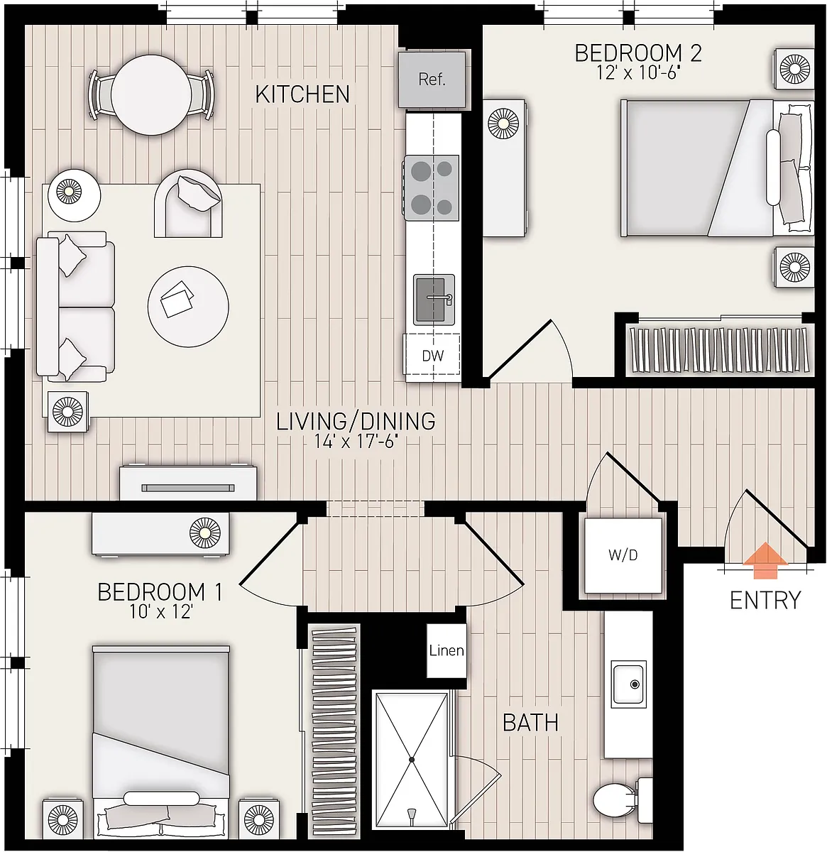 Floor plan Plan 21 - BMR