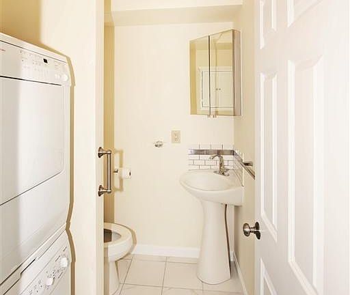 Half bath and laundry