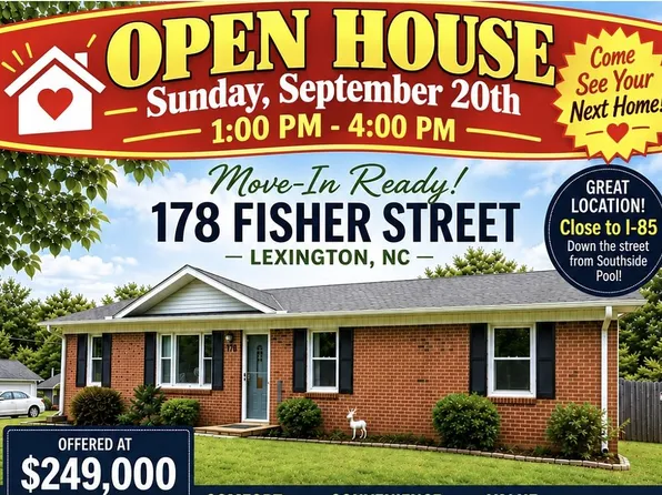 178 Fisher St, Lexington, NC 27292