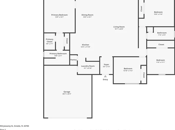 934 Jessamy St, Oviedo, FL 32765