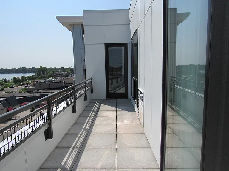 Enjoy your private balcony at Lighthouse Lofts.
