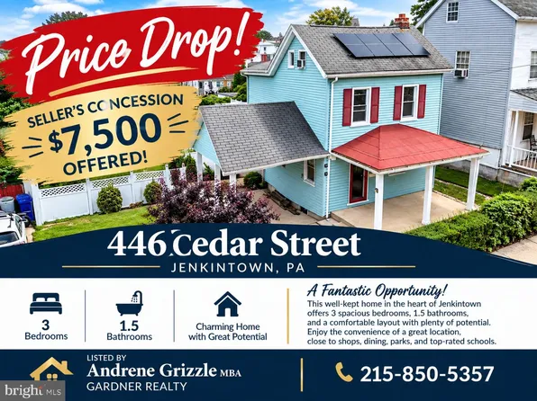 446 Cedar St, Jenkintown, PA 19046