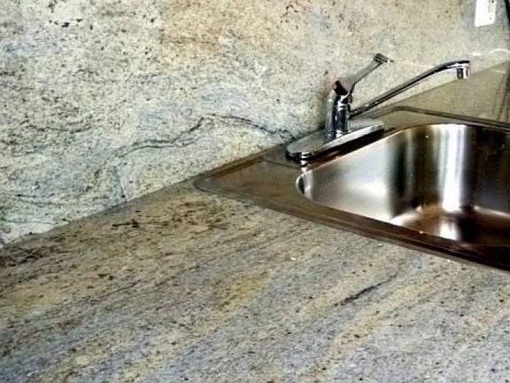 Close Up Granite Counter