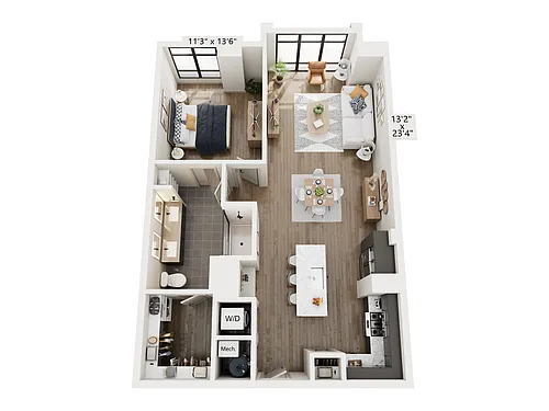 Floor plan Willow