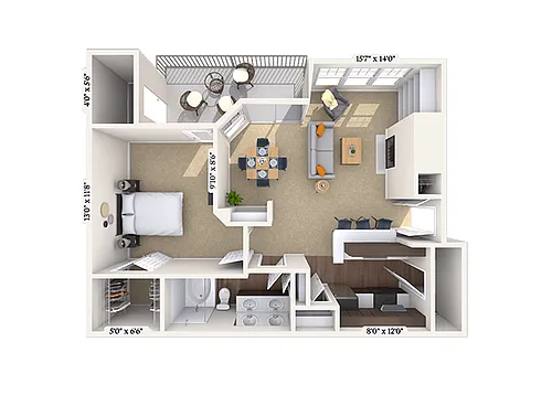 Floor plan 11B