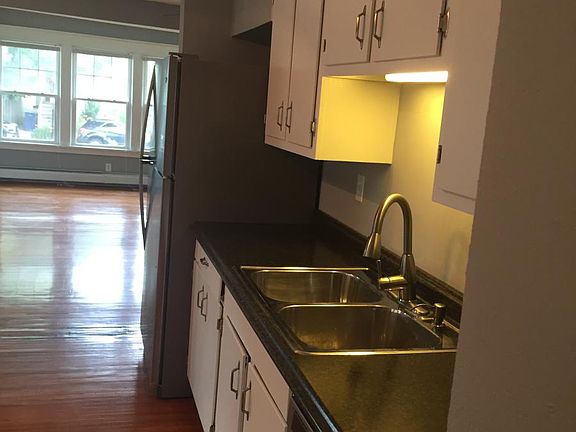 Kitchen and living rm