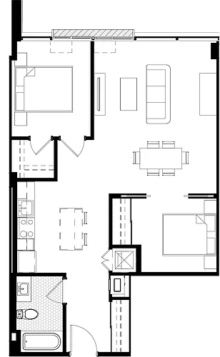 Floor plan 523