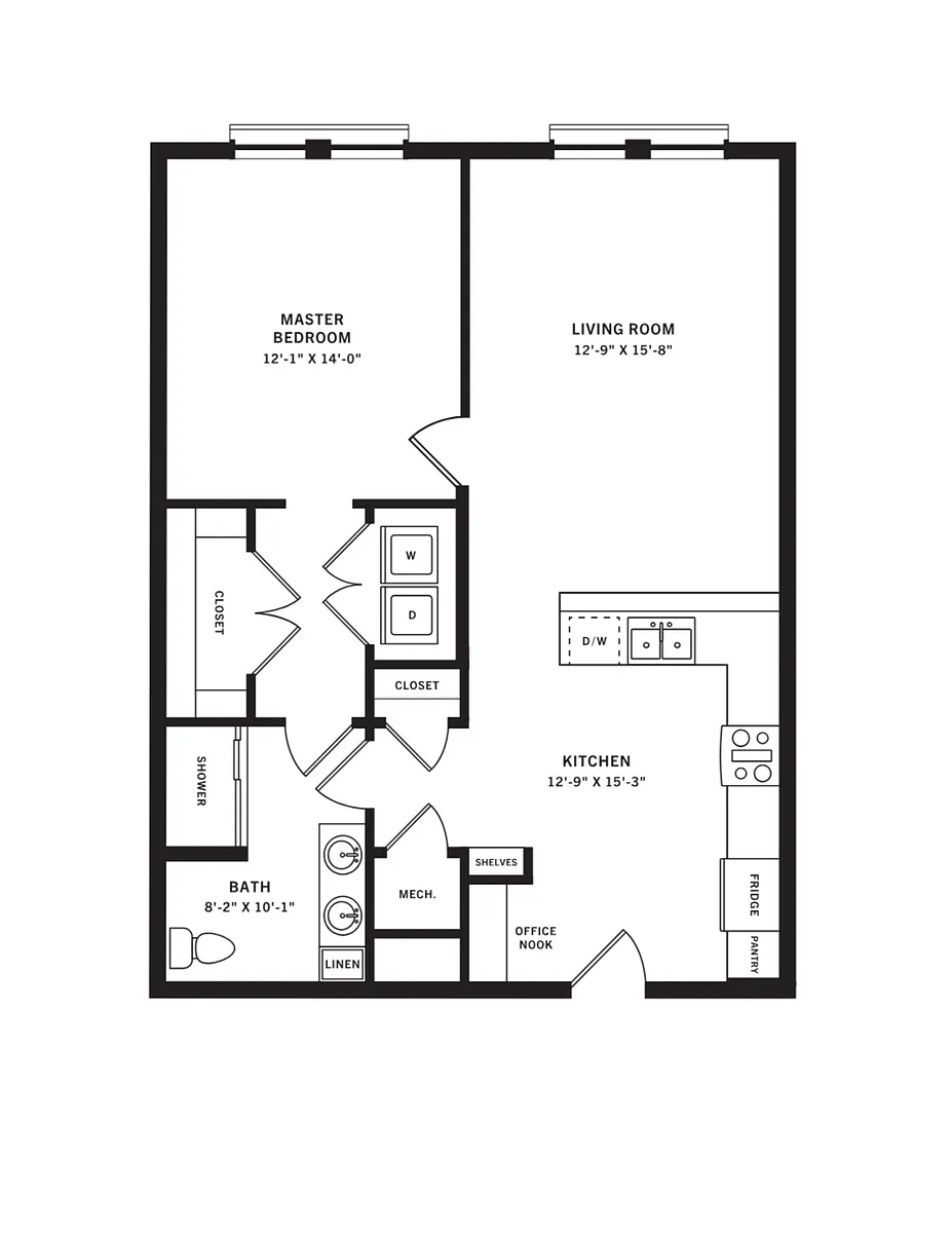Floor plan A1