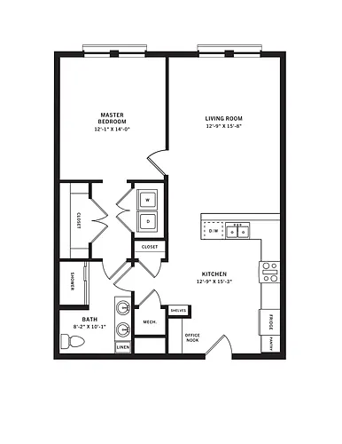 Floor plan A1