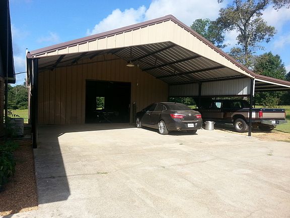 Carport and workshop