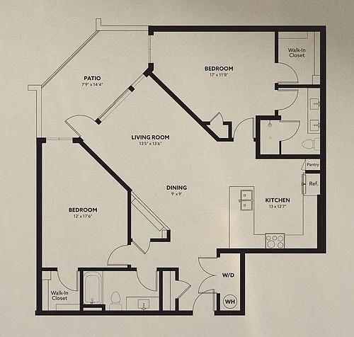 Floor plan B3