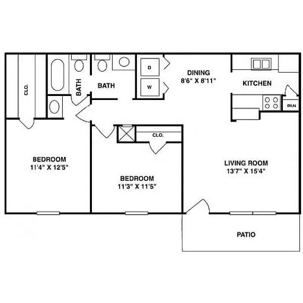 Floor plan Floor Plan E