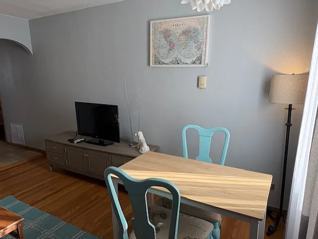 Includes television