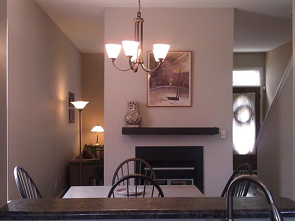 Looking toward front door from kitchen