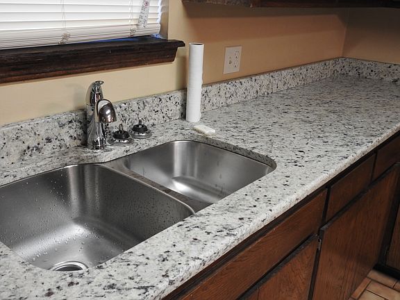 New kitchen sink & countertop