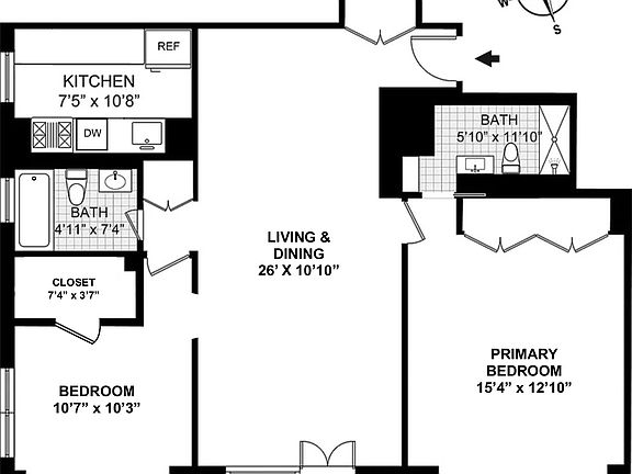 2nd image of 407 Park Ave S APT 20A