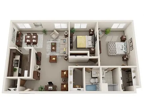 Floor plan A Style