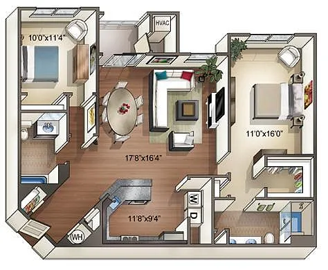 Floor plan Ventana