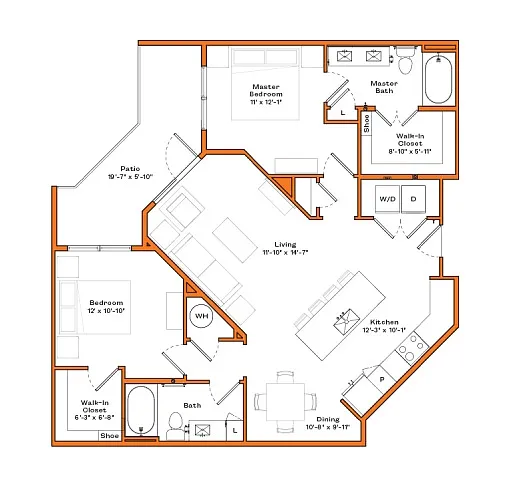 Floor plan B3