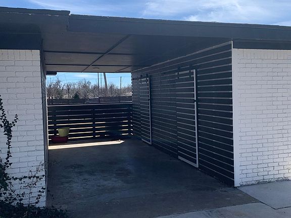 Original restored carport with storage