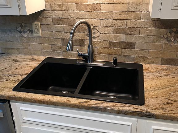 Deep modern sink