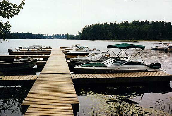 deeded boat dock on-site!