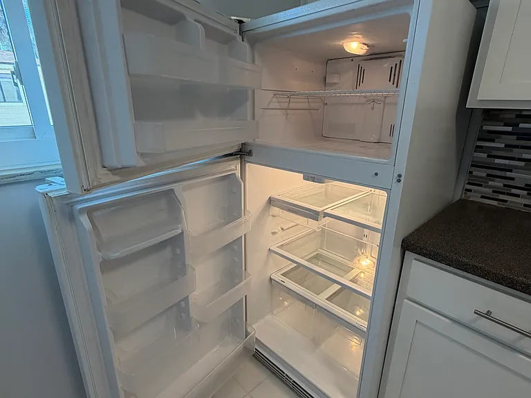 Squeaky clean refrigerator: only 1 year old