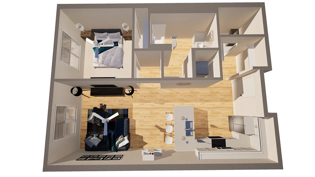 Floor plan The Cedar