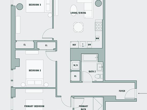 2nd image of 2413 3rd Ave #1707
