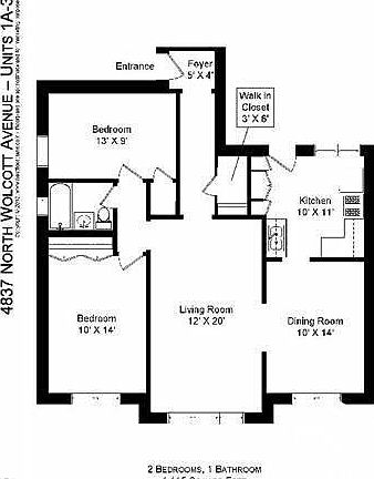 3rd image of 4838 N Wolcott Ave #3A