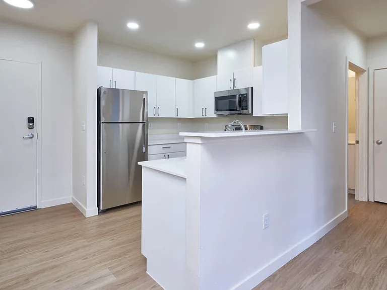 Kitchen with Stainless Steel Appliances