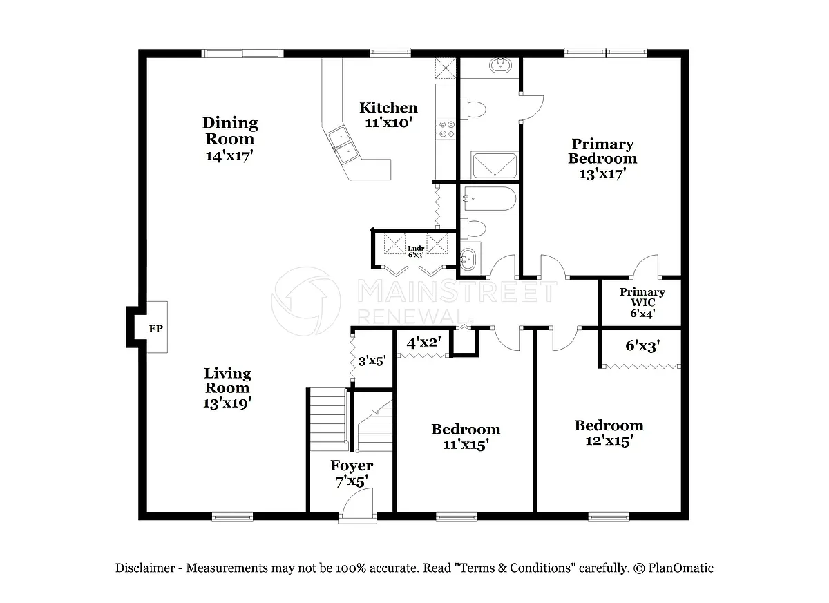 Floor Plan - 933 Meadow Downs Trl