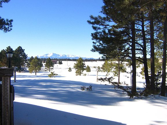 Mountain View From Front of House