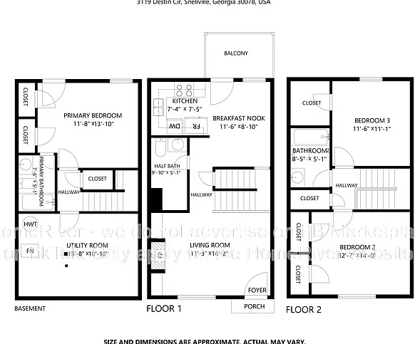 3 bed, 2.0 bath, 1600 sqft, $1,900 — Photo 2