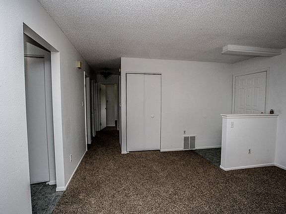 Front Room looking South toward master bedroom, 2nd bedroom,