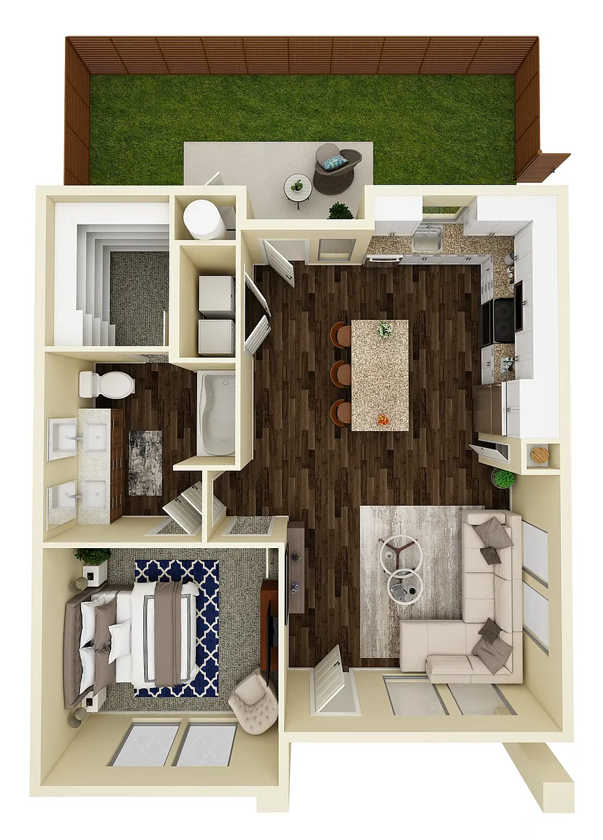 Floor plan Casita A1