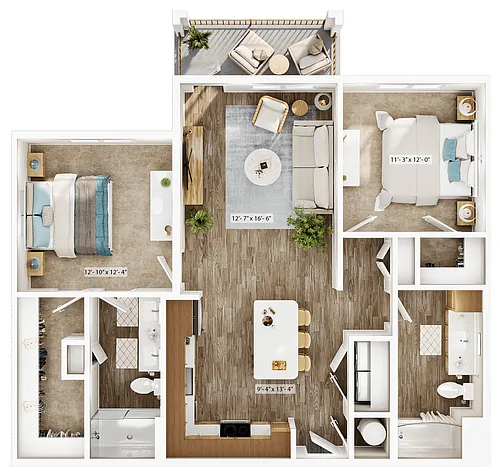 Floor plan Mahogany