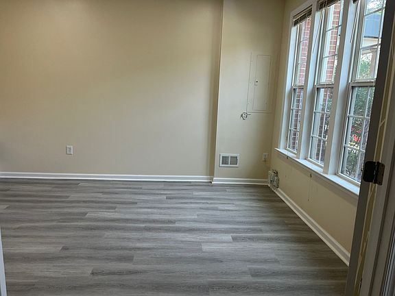 Bedroom with attached bath on 1st floor