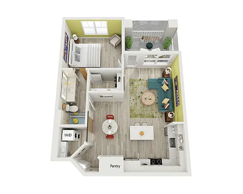 Floor plan A2 - The Lemon
