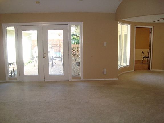 Open to patio; gated to pool