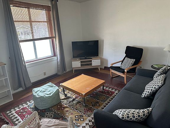 Living room southwest view