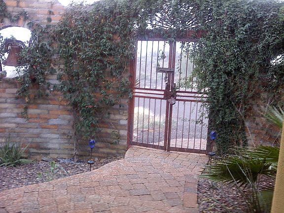 front courtyard