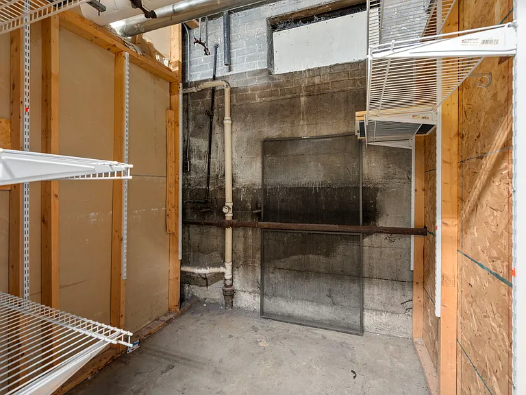 exclusive lockable basement storage unit