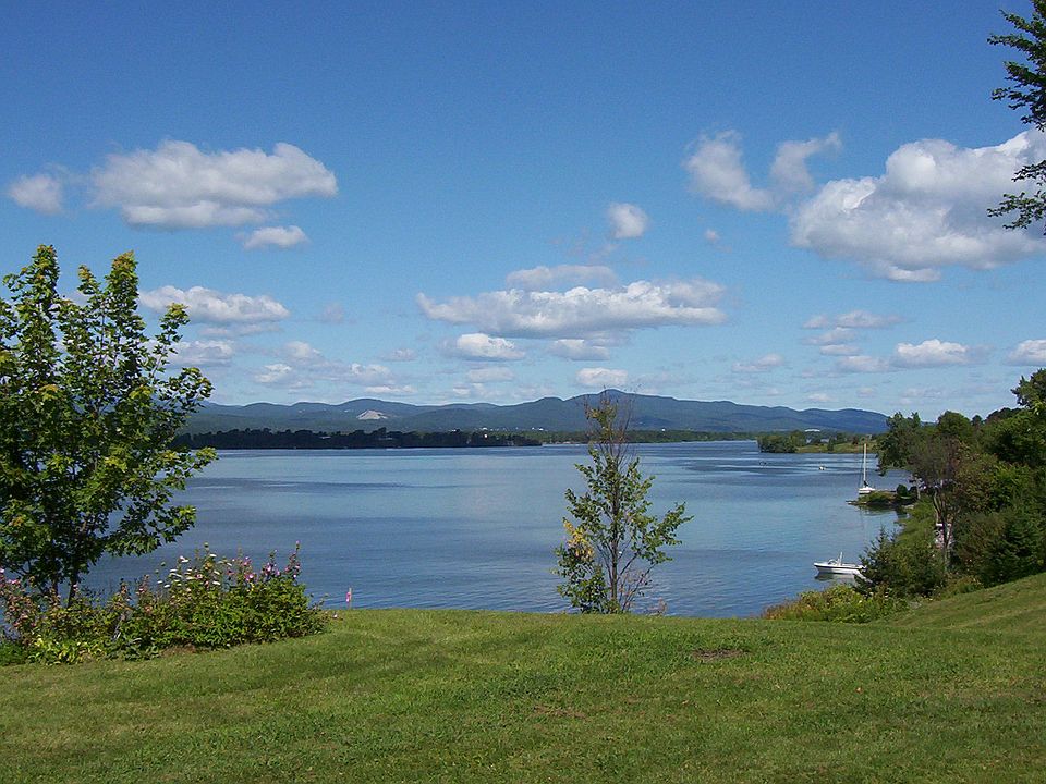 Lake view from the house