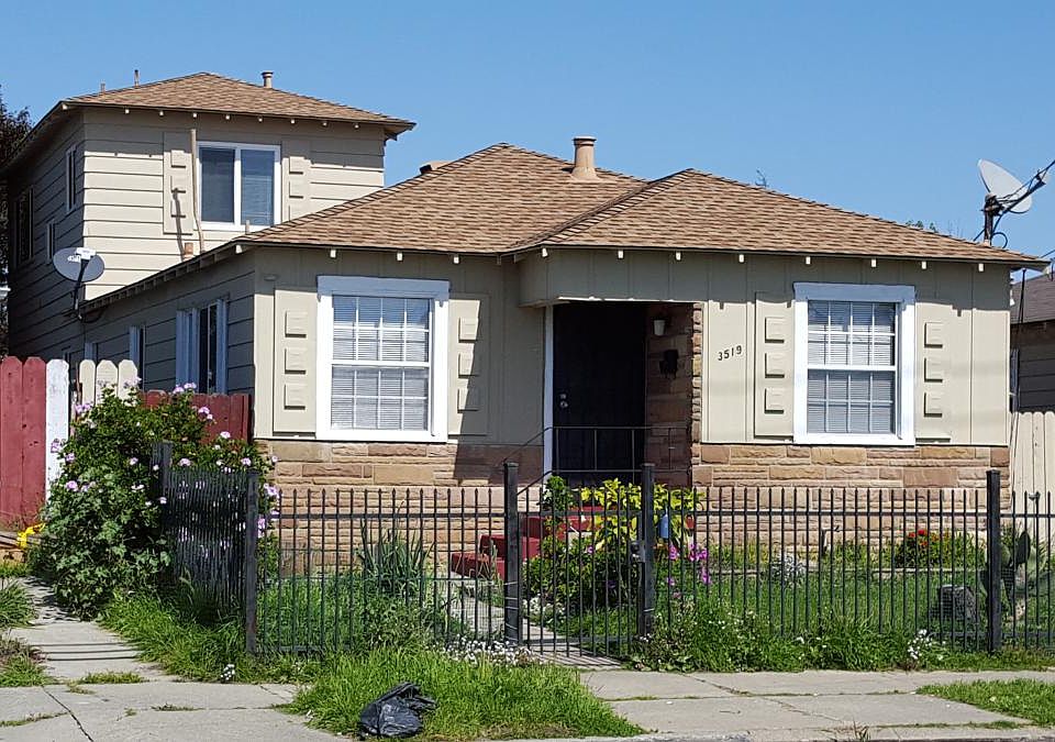 Front view of the house